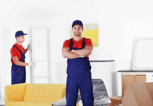 Residential moving service in Covent Garden apartment