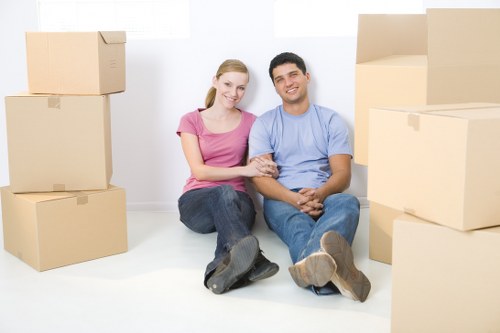 Secure storage arrangement for Coventgarden residents and companies