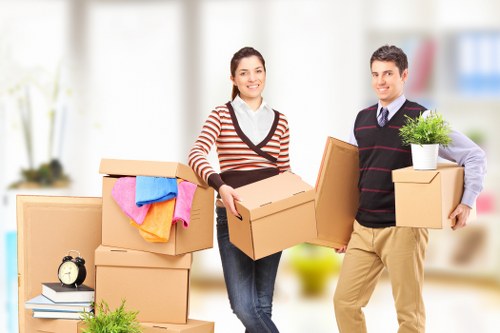 Office relocation items prepared for Covent Garden move