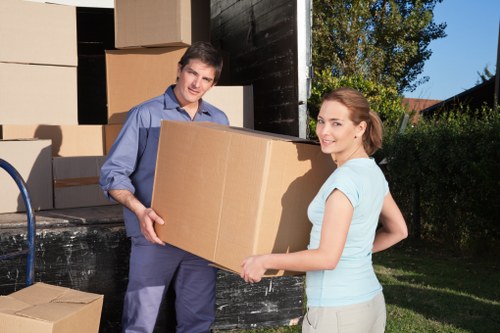 Professional movers handling apartment relocation in Coventgarden
